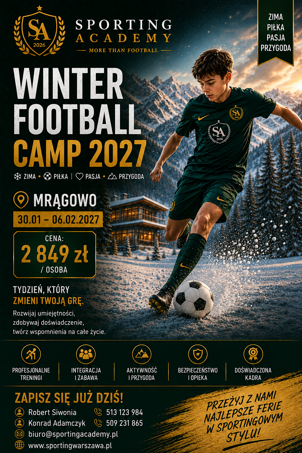WINTER FOOTBALL CAMP 2027
